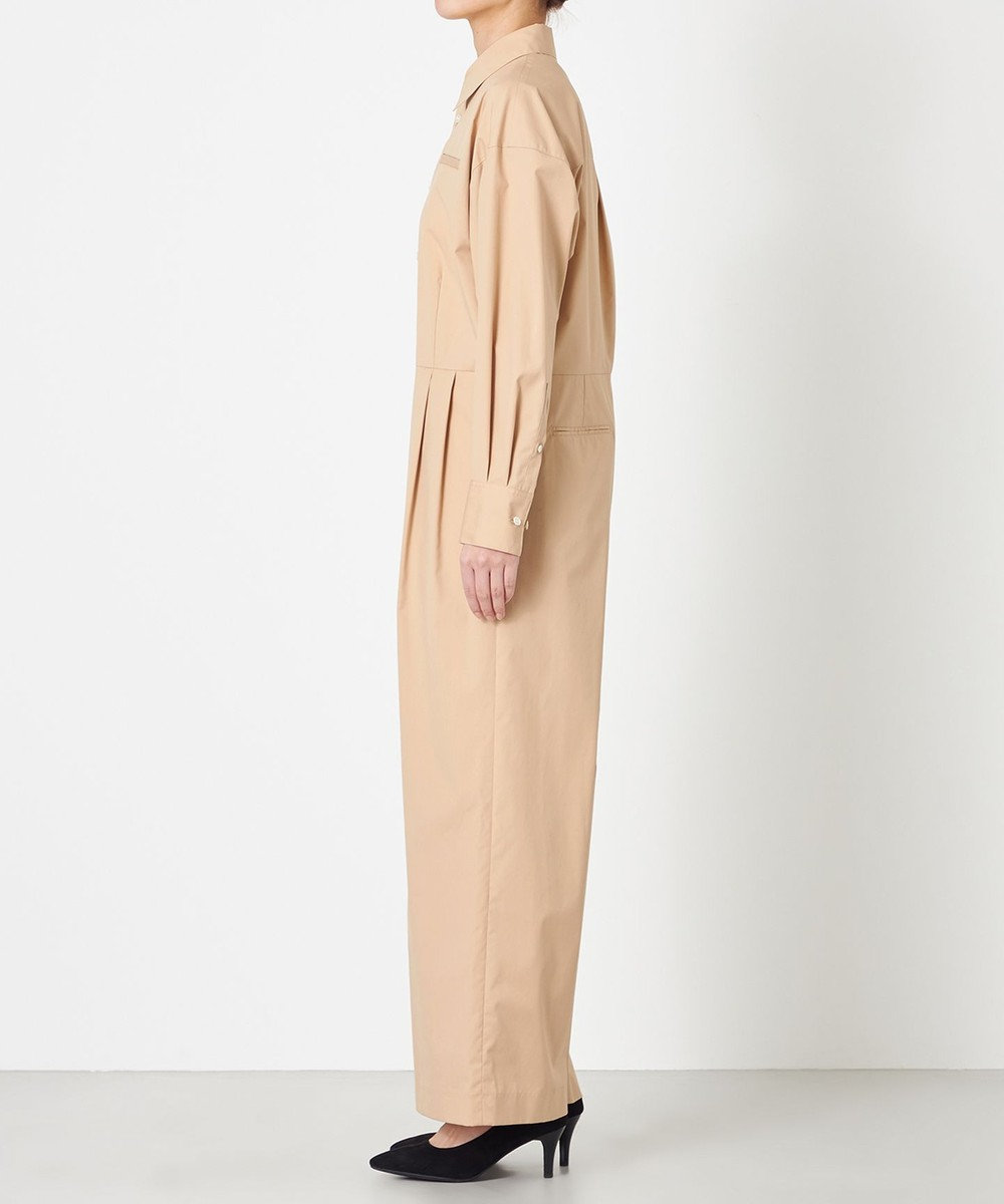 NAVE 【ReNAVE・セットアップ可/洗える/接触冷感/UVケア】コットンポリブロード オールインワン 