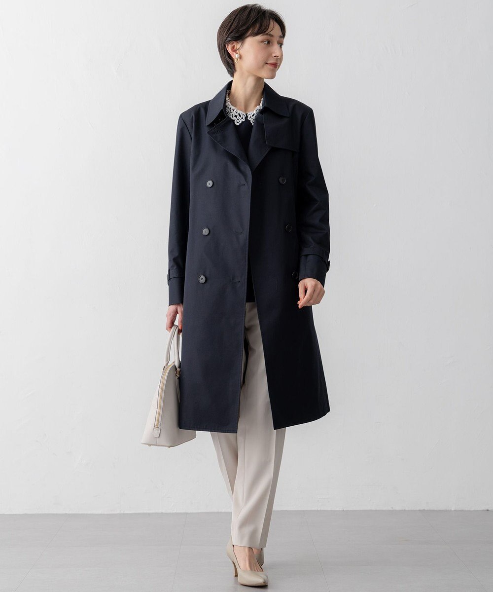 23区 L 【VERYコラボ】トリアセダブルジョーゼット レース襟 ブラウス 