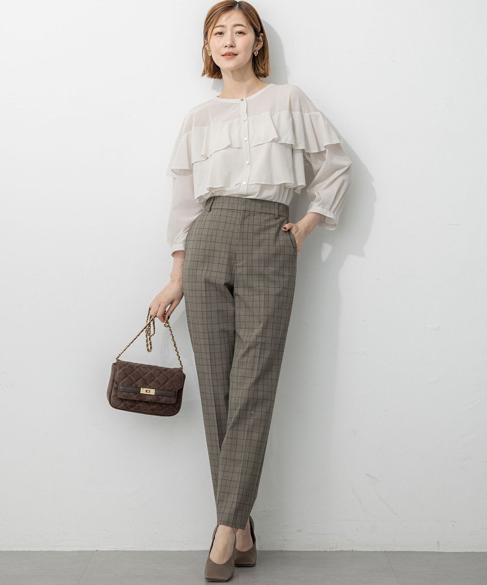 23区 スエード キルティング ショルダーバッグ 