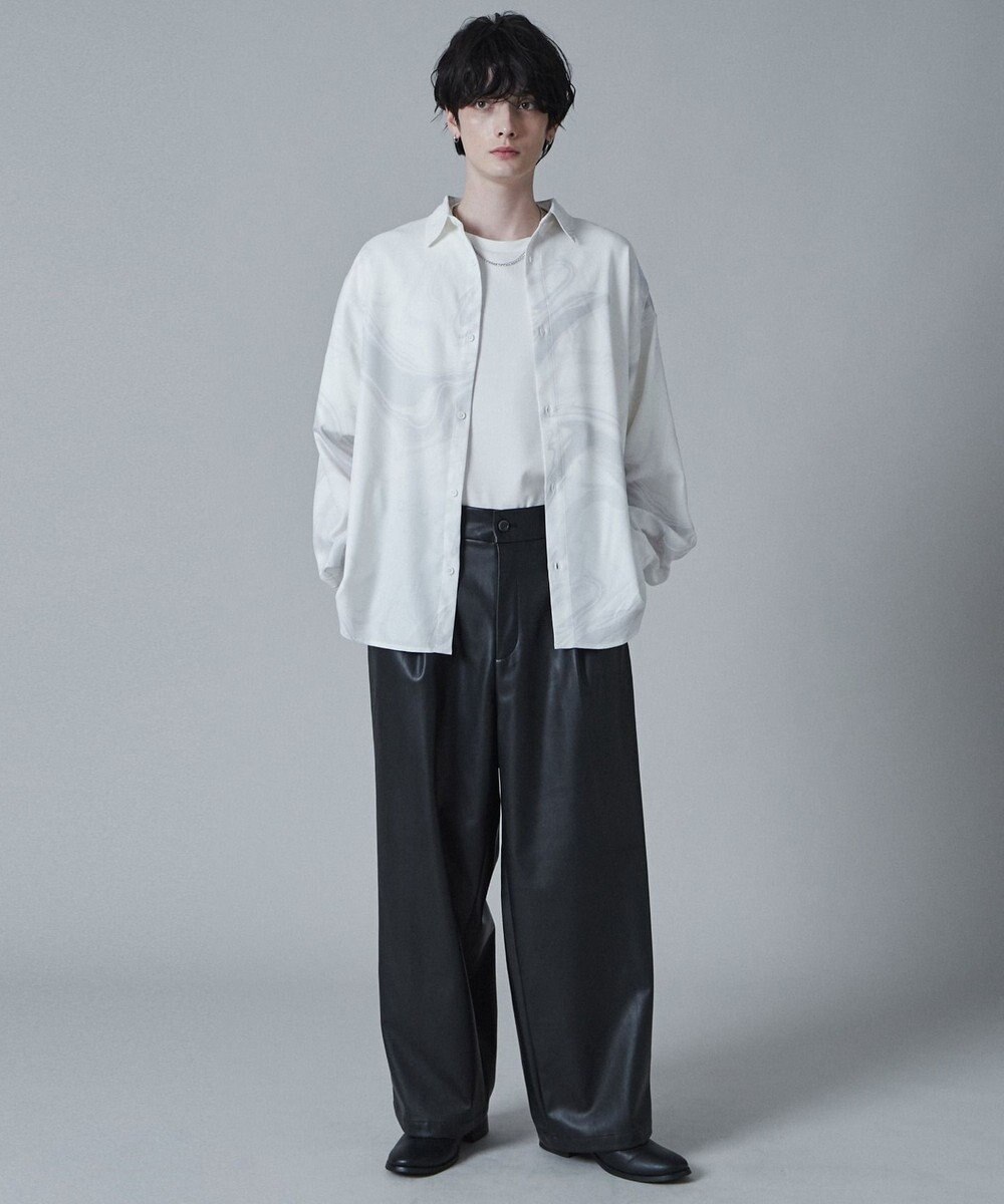 WEGO アムンゼンパターンBIGシャツ 