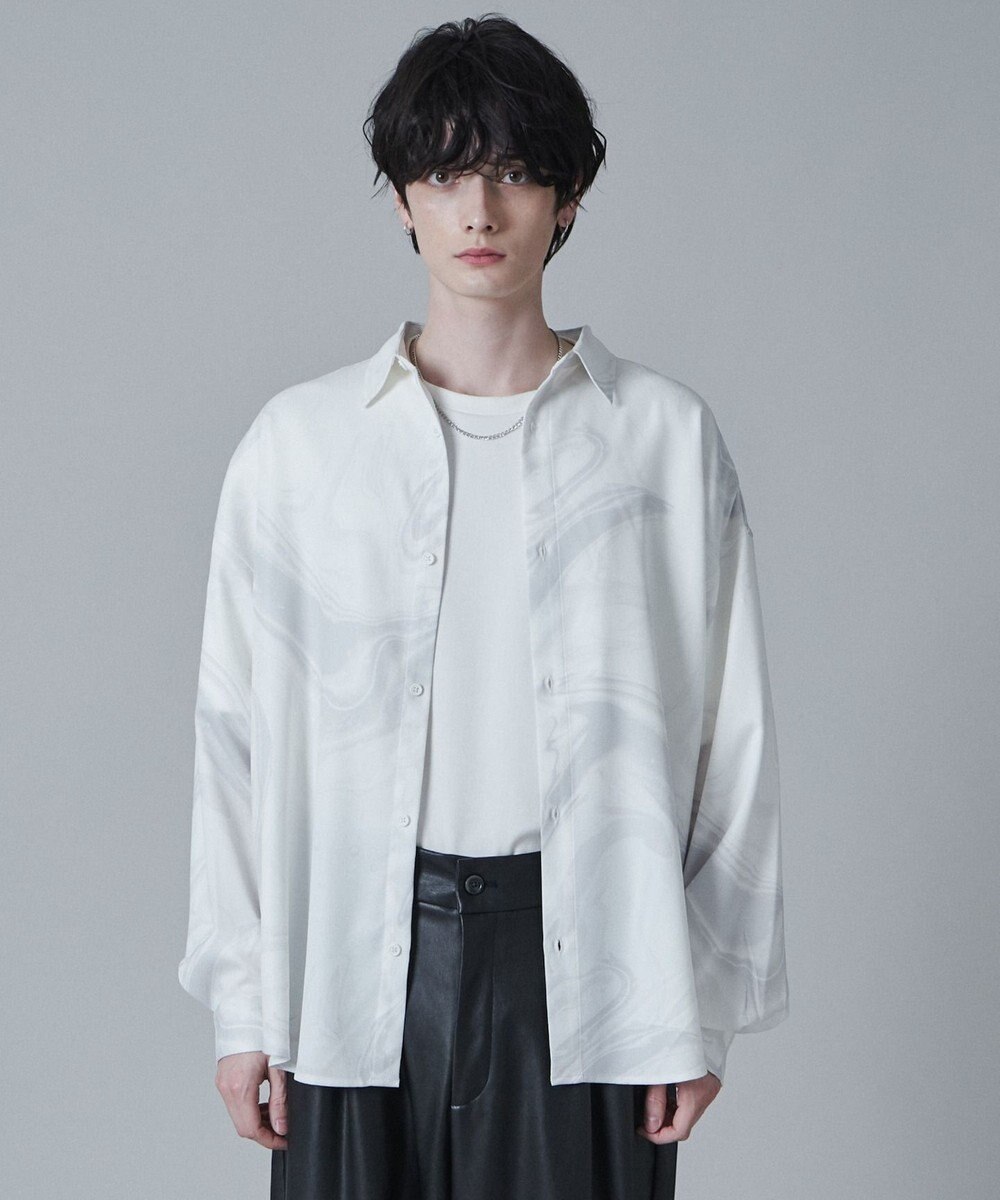 WEGO アムンゼンパターンBIGシャツ 