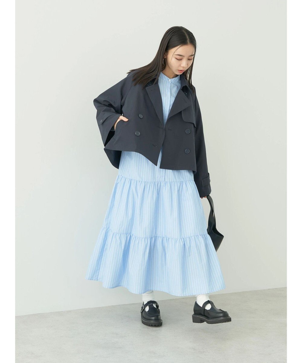 earth music&ecology ショートトレンチコート 