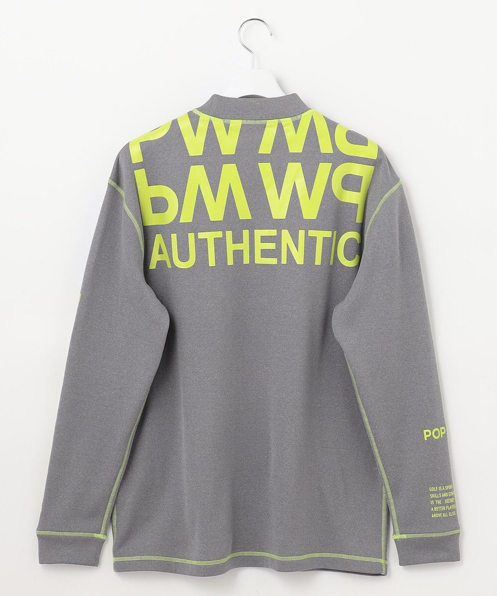 PW CIRCULUS 【裏起毛/防寒】【MEN】ステッチポイント モックネック 