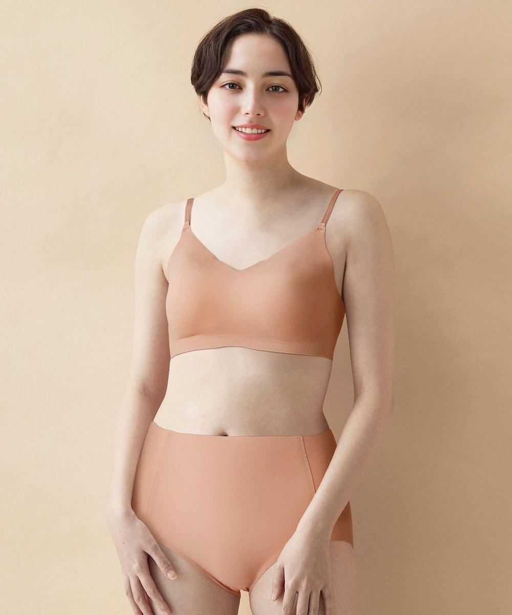 WACOAL ノンワイヤーブラ 【GOCOCi ゴコチ】 ラクなのにしっかりフィット 立体的なバストシルエット レディース ハーフトップ ブラトップ CGG233 /ワコール 