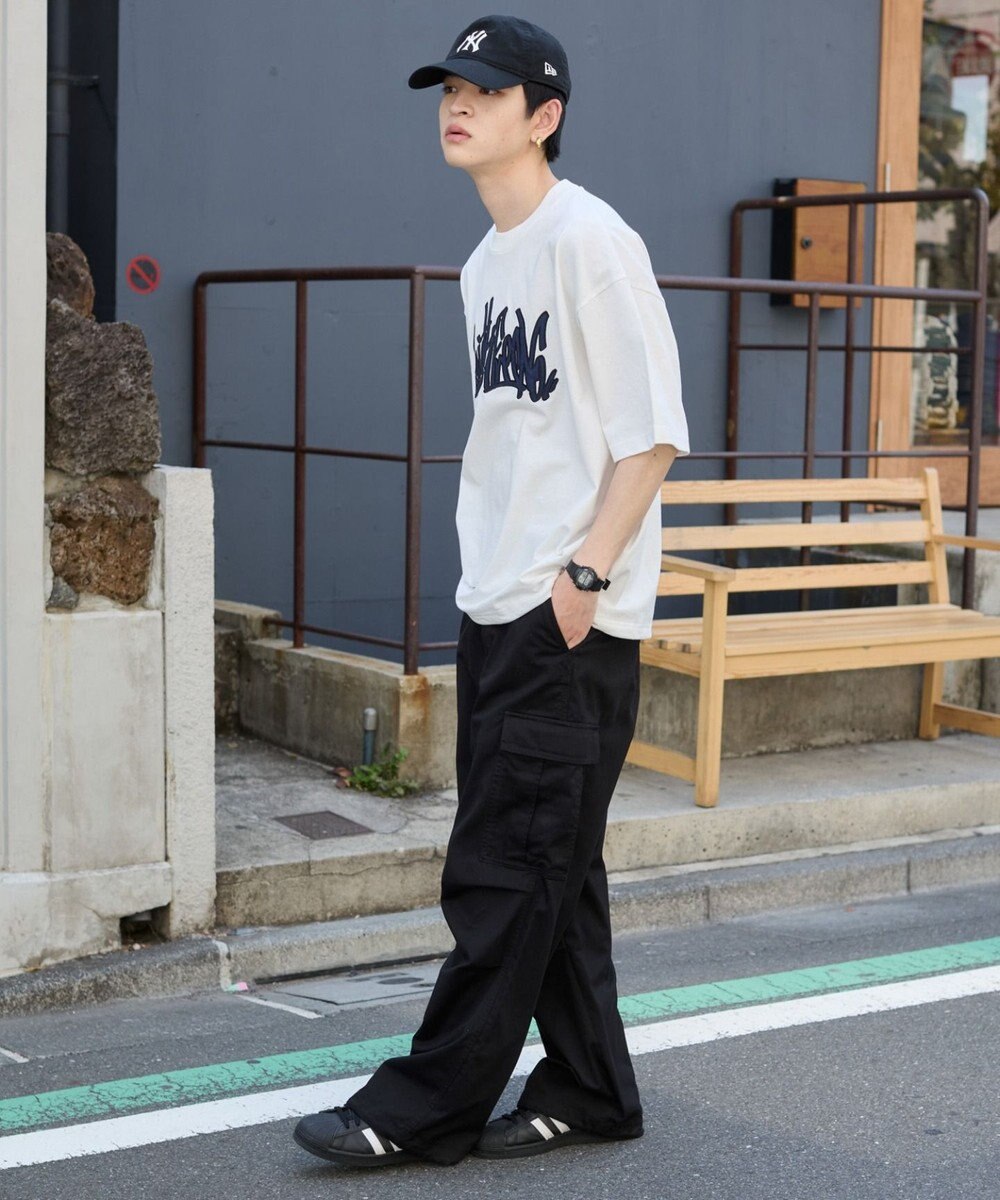 WEGO 【ユニセックス着用ITEM】ワッペンロゴドロストBIG　T（SS） 