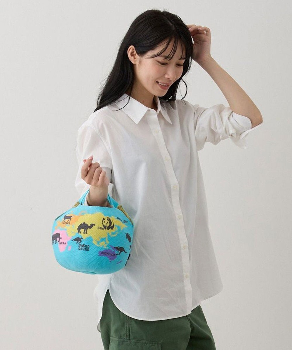 ROOTOTE 6844【インテリアにもなるトート】CJ.チキュウギ.ニット-A 