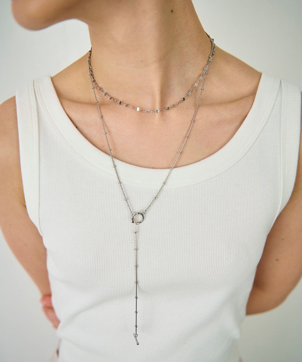 GRACE CONTINENTAL レイヤードデザインネックレス 