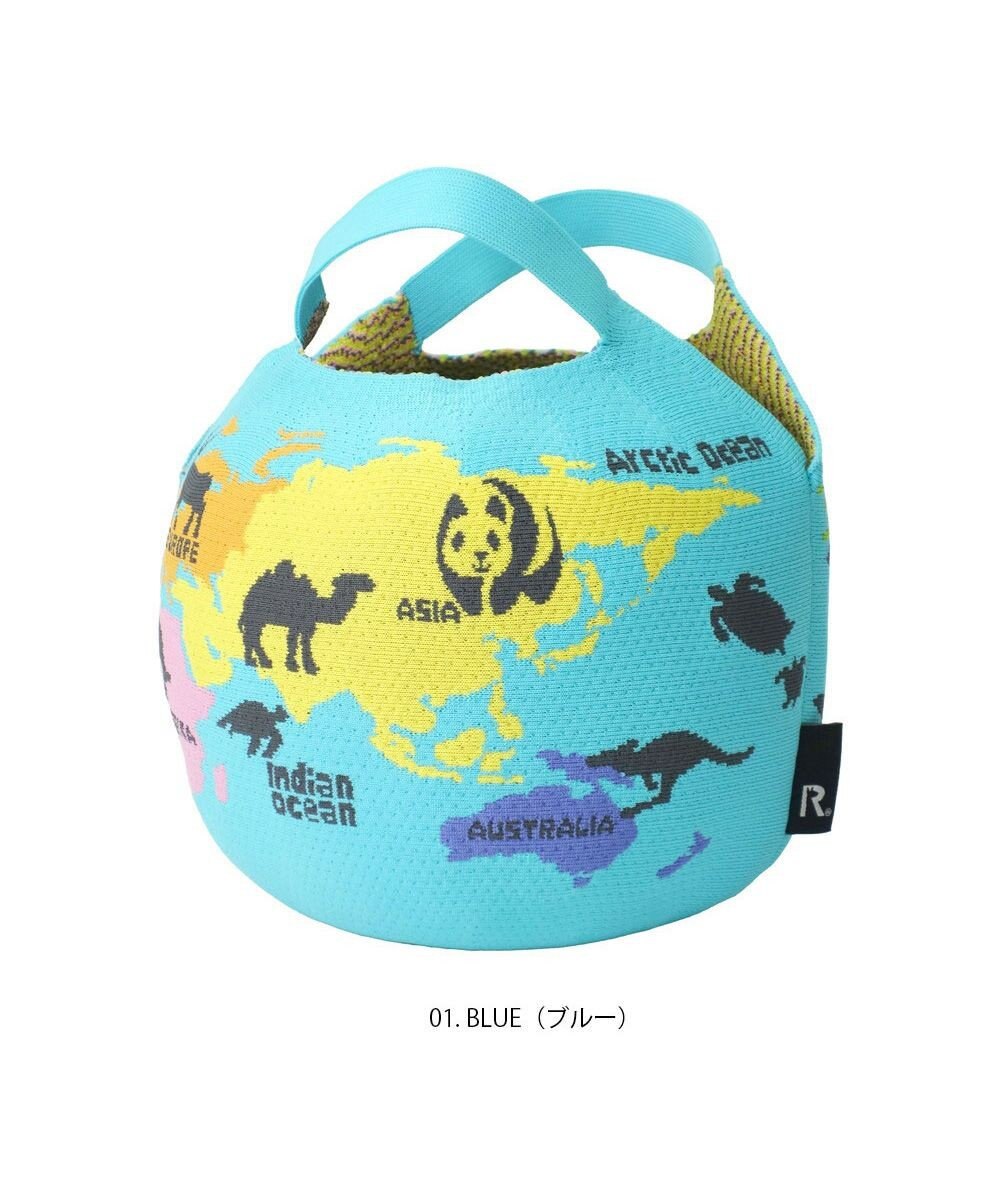 ROOTOTE 6844【インテリアにもなるトート】CJ.チキュウギ.ニット-A 