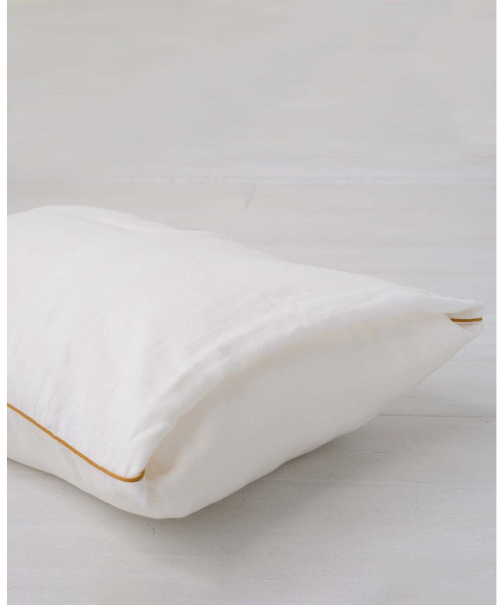 京和晒綿紗 ガーゼ枕カバー 白3重合わせ M43×63用 