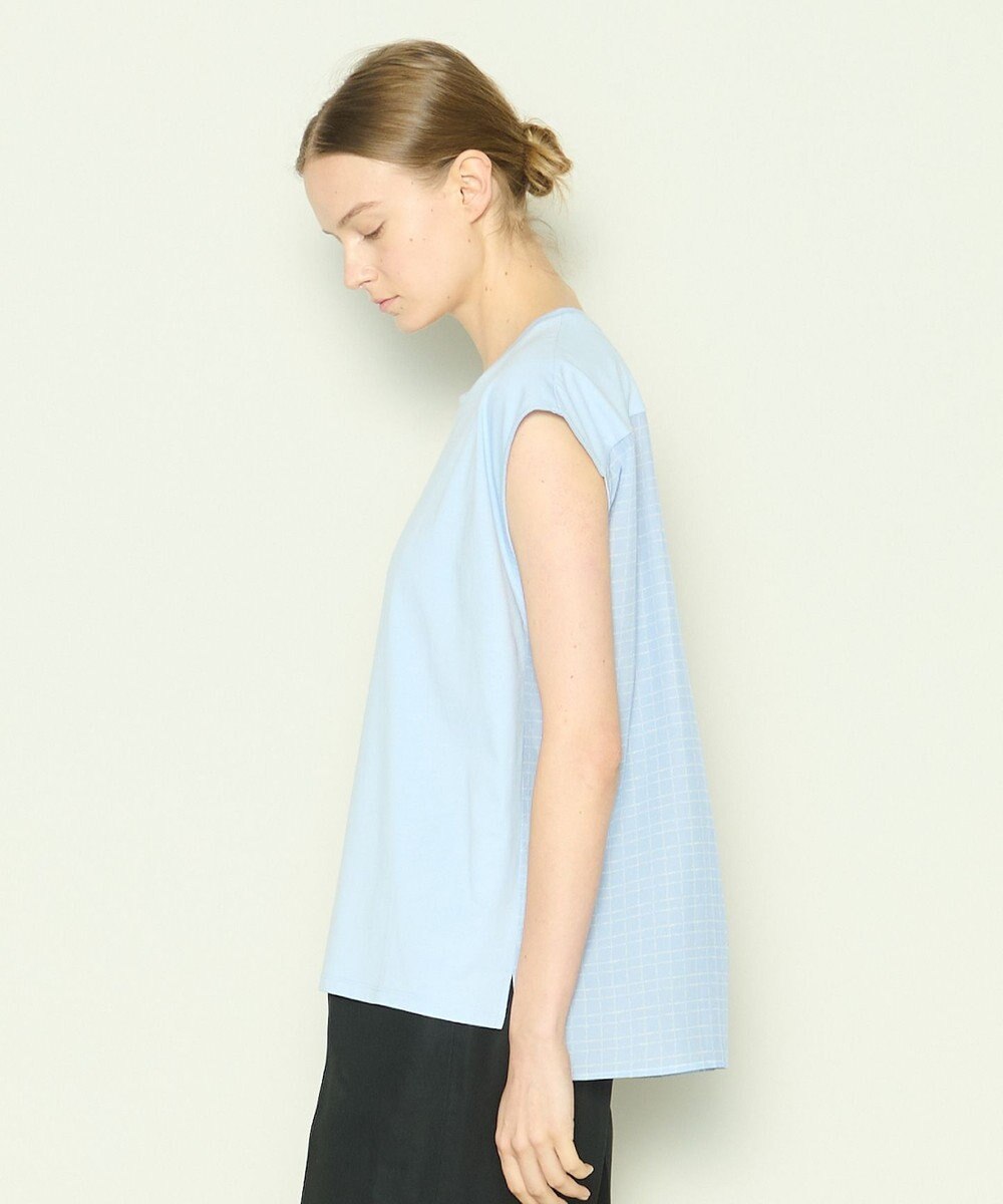 JOSEPH 【洗える】アクロスプリント×ジャージー　カットソー 