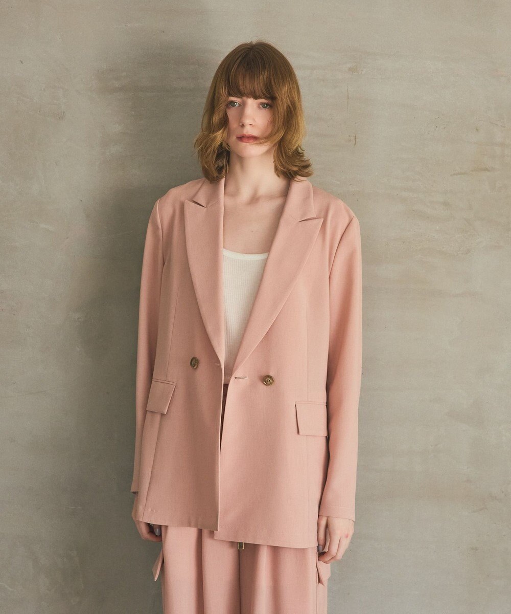 GRACE CONTINENTAL ダブルブレストライトジャケット 