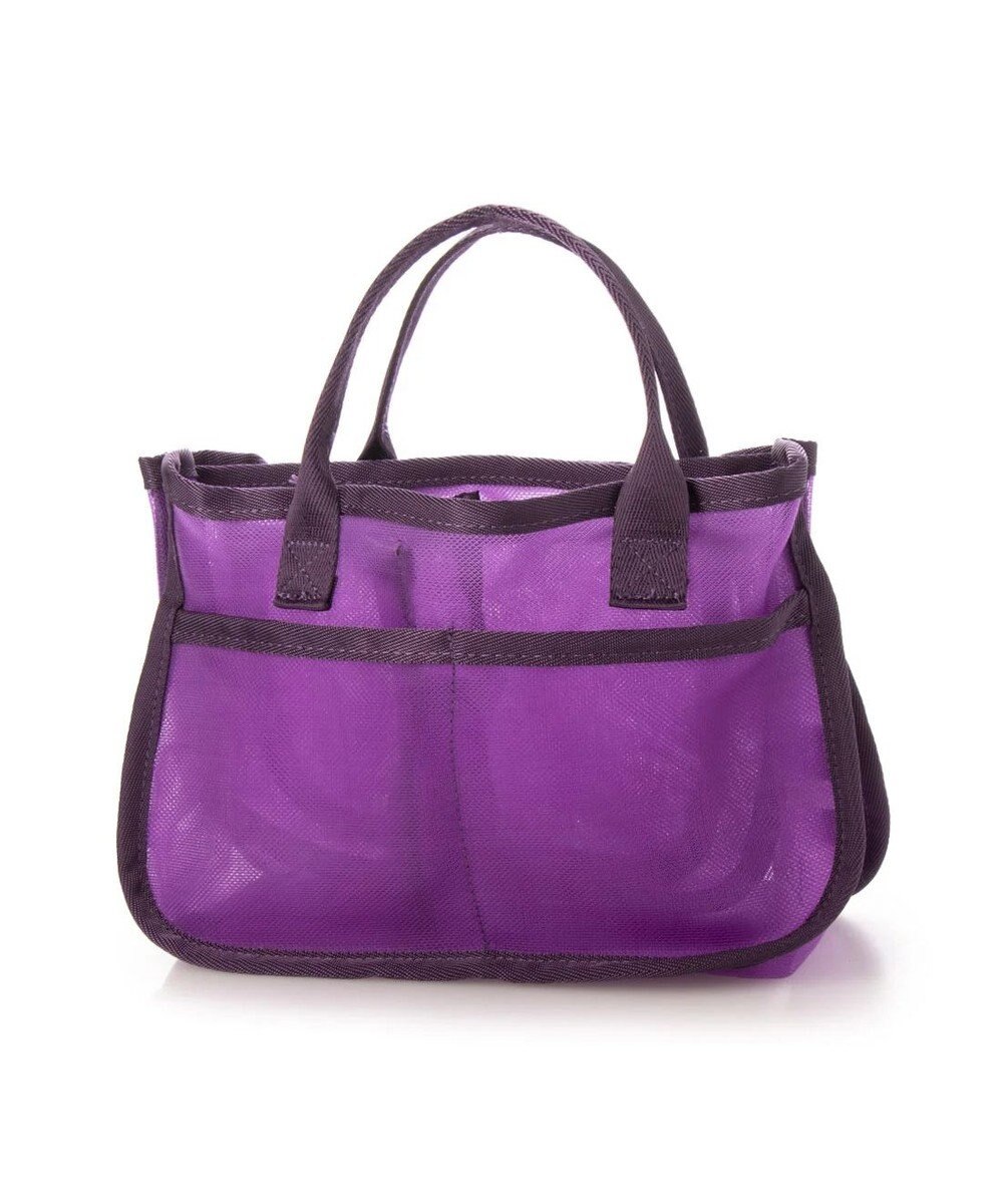 UNBILLION cachecache スマイルモチーフメッシュバッグインバッグ 