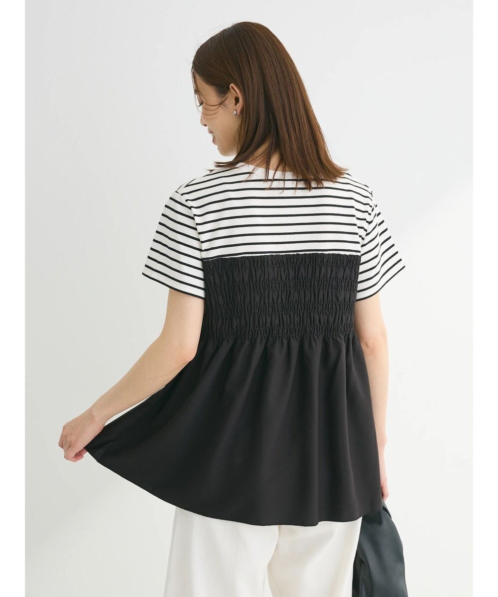 Green Parks シャーリングサテンドッキングプルオーバー 