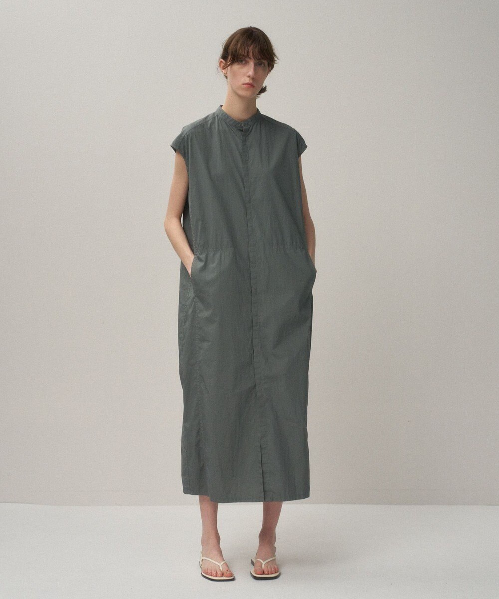 ATON COTTON LAWN | フレンチスリーブドレス 