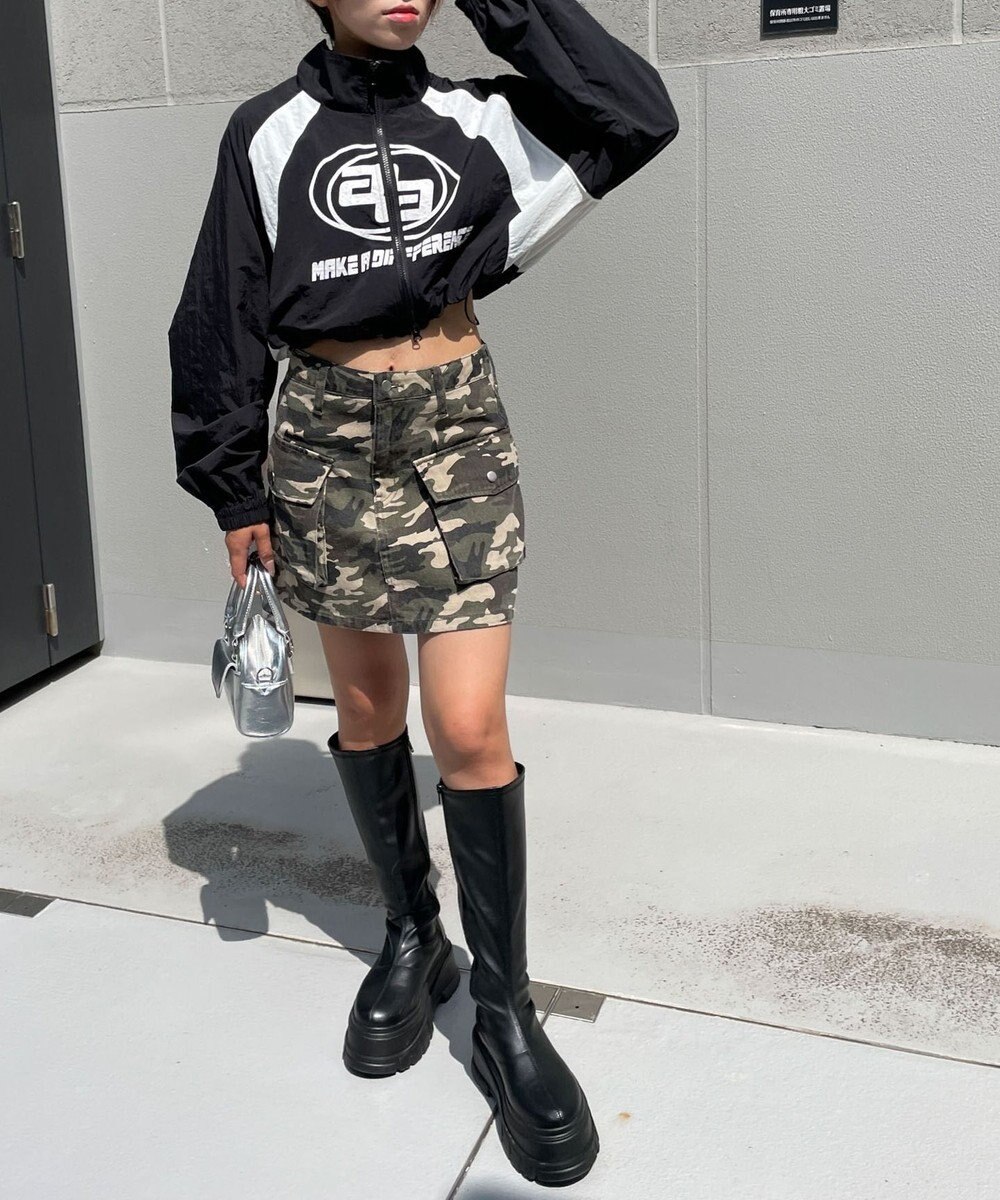 WEGO キリカエナイロンブルゾン 