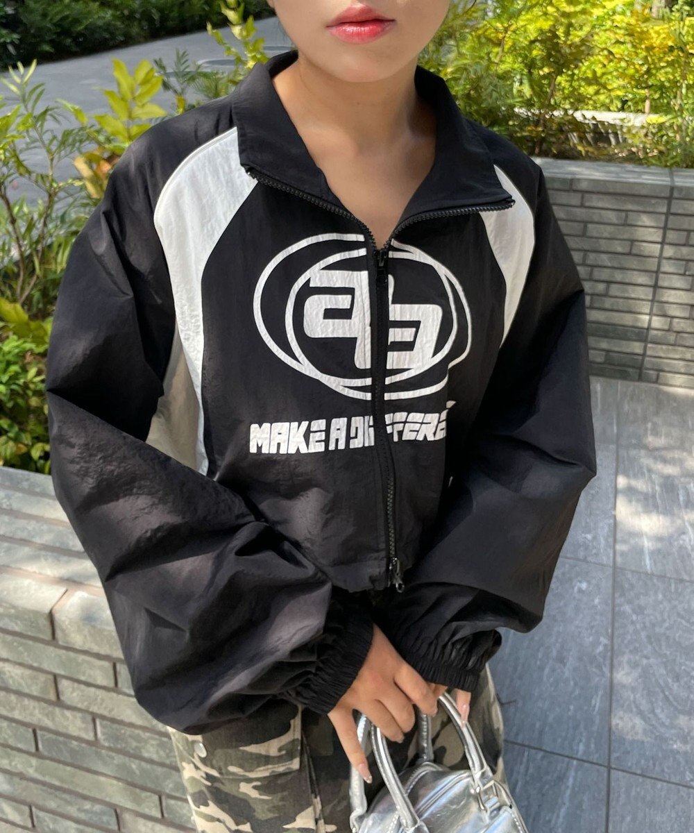 WEGO キリカエナイロンブルゾン 