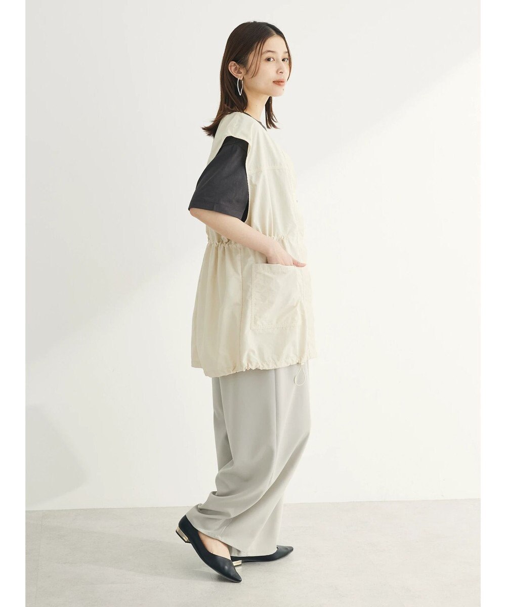 Green Parks ノーカラーミリタリーベスト 