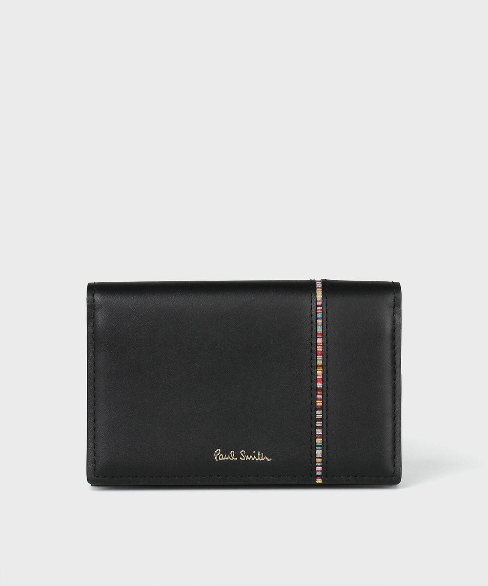 Paul Smith  シグネチャーストライプ インバーテッド 名刺入れ 