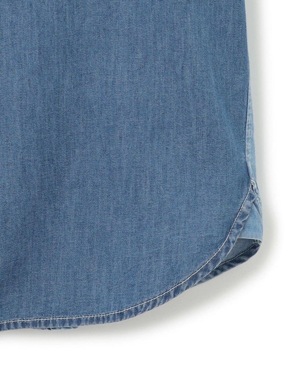 J.PRESS YORK STREET 【UNISEX】クレイジーパターン デニムシャツ 