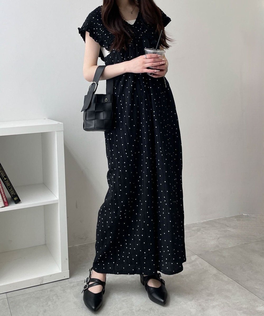 WEGO シャーリングサロペット 