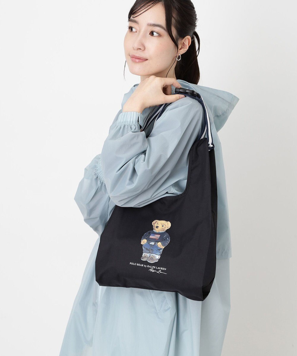 MOONBAT 【WEB限定】POLO RALPH LAUREN（ポロ ラルフ ローレン）ポロベア ベルト付き レインバッグ Sサイス 