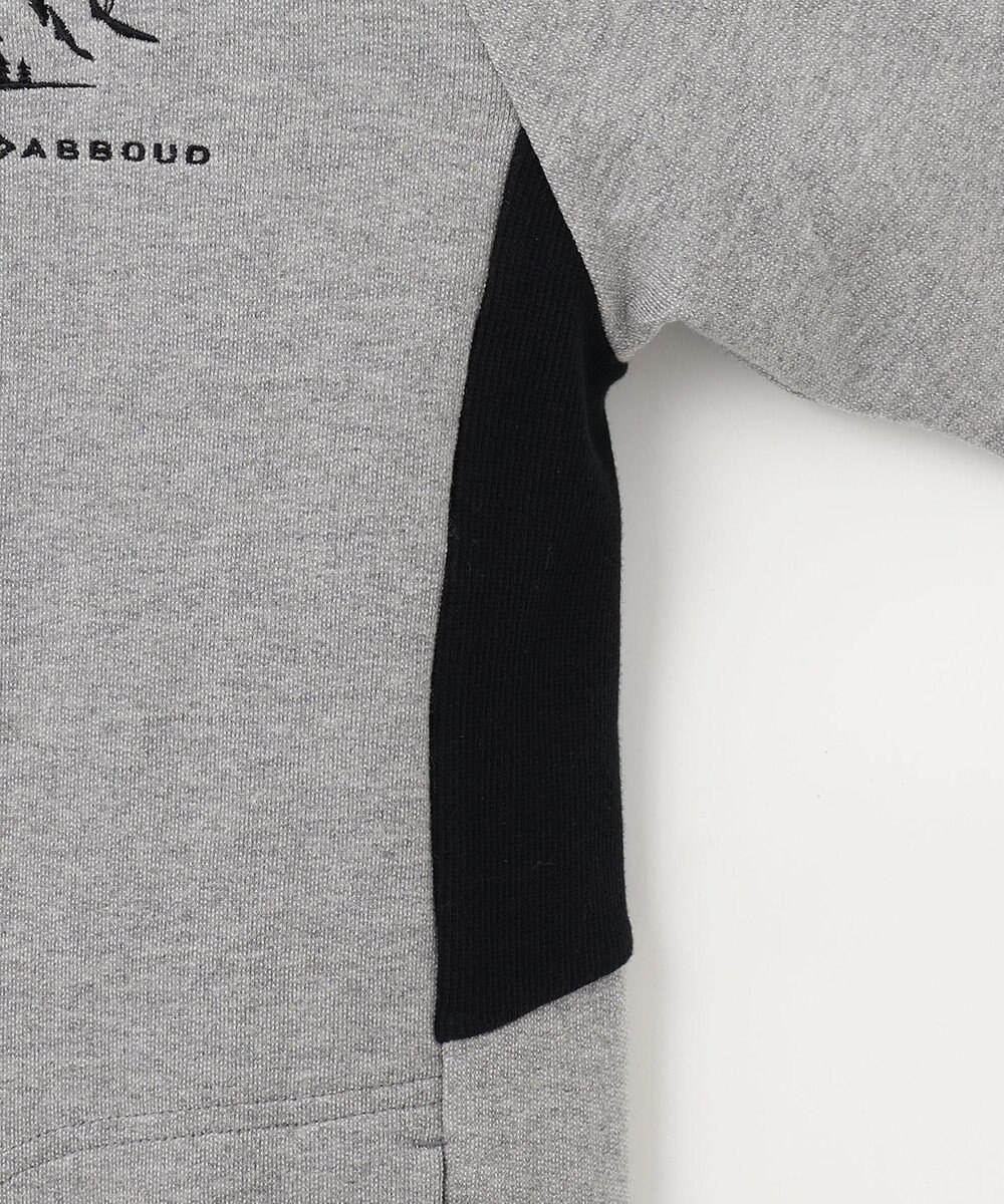 JOSEPH ABBOUD MOUNTAIN 【UNISEX】オーガニックコットン ビンテージインレーハーフZIP 