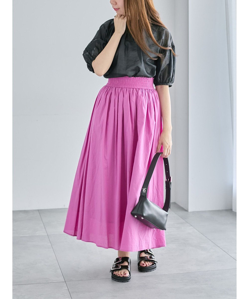 Te chichi レザーライクバックリボンブラウス 