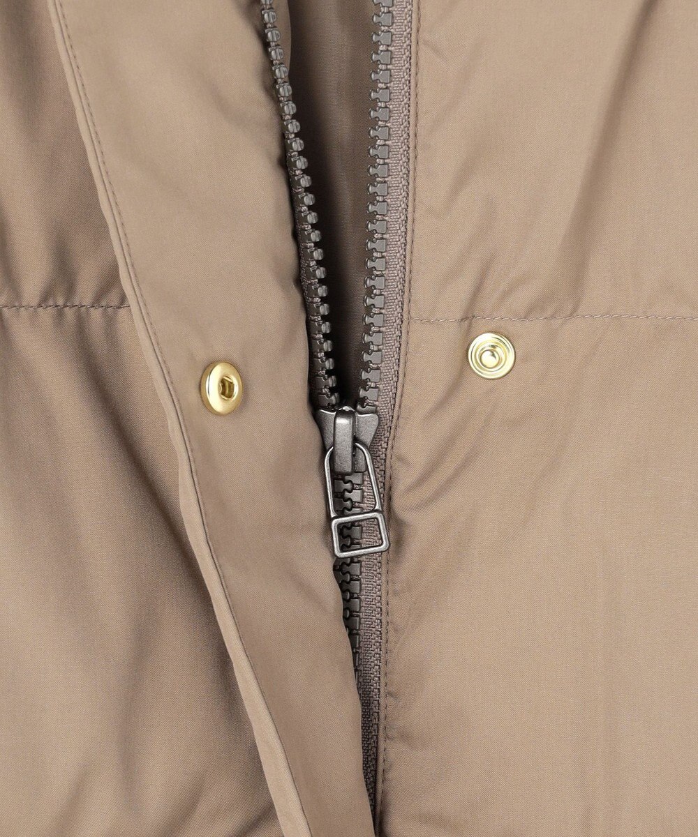 J.PRESS LADIES 【洗える・2way】タフタダウン ロング丈 コート 