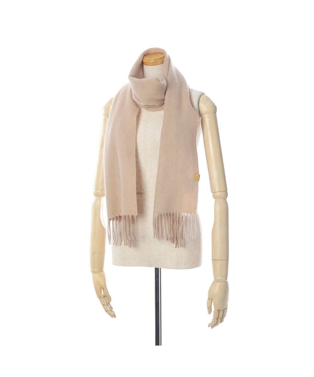 MOONBAT WEB限定【洗える】ミエル (miel) カシミヤ100％ プレーンマフラー 