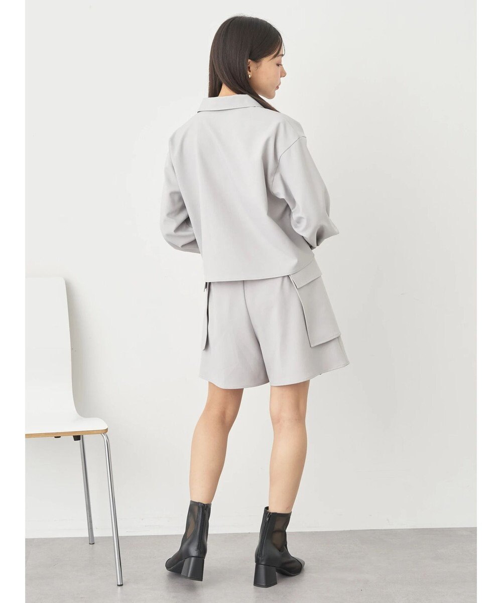 earth music&ecology デザインポケットショートパンツ 