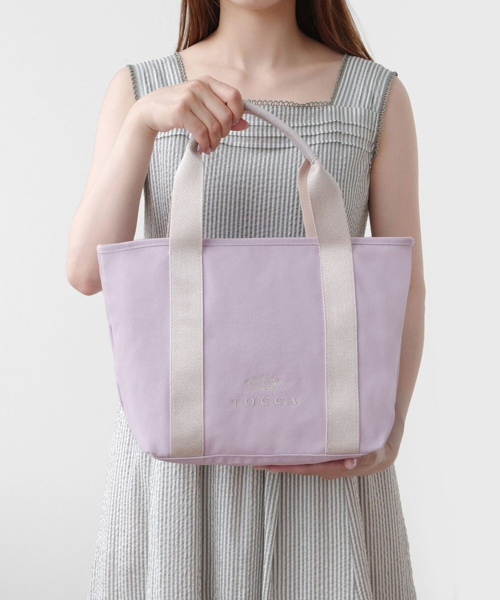TOCCA 【WEB＆一部店舗限定】LUMINA STRADA CANVAS TOTE キャンバストートバッグ 
