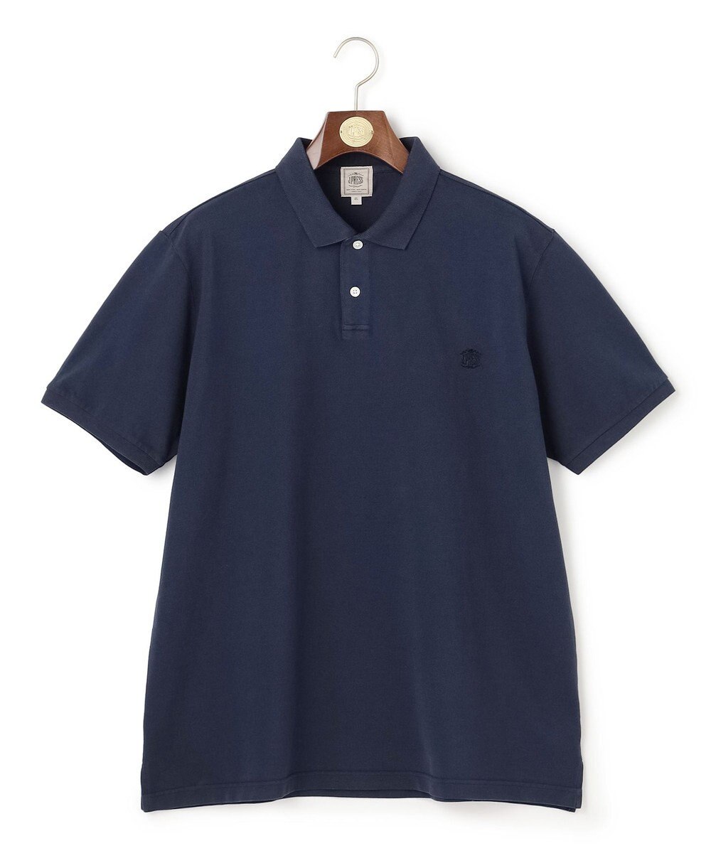 J.PRESS MEN 【KING SIZE】コットンカノコオーバーダイ ポロシャツ 