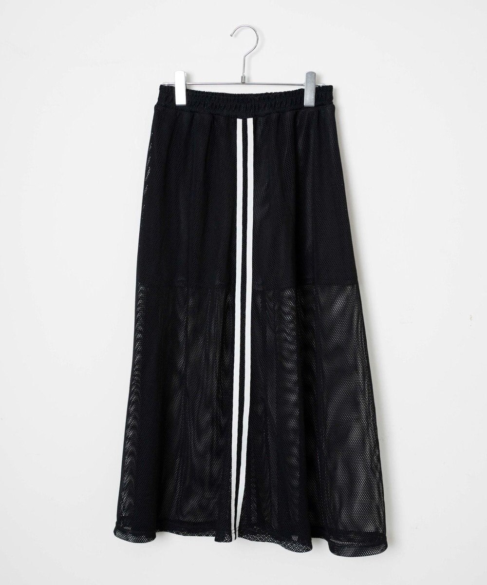 WEGO ラインメッシュスカート 