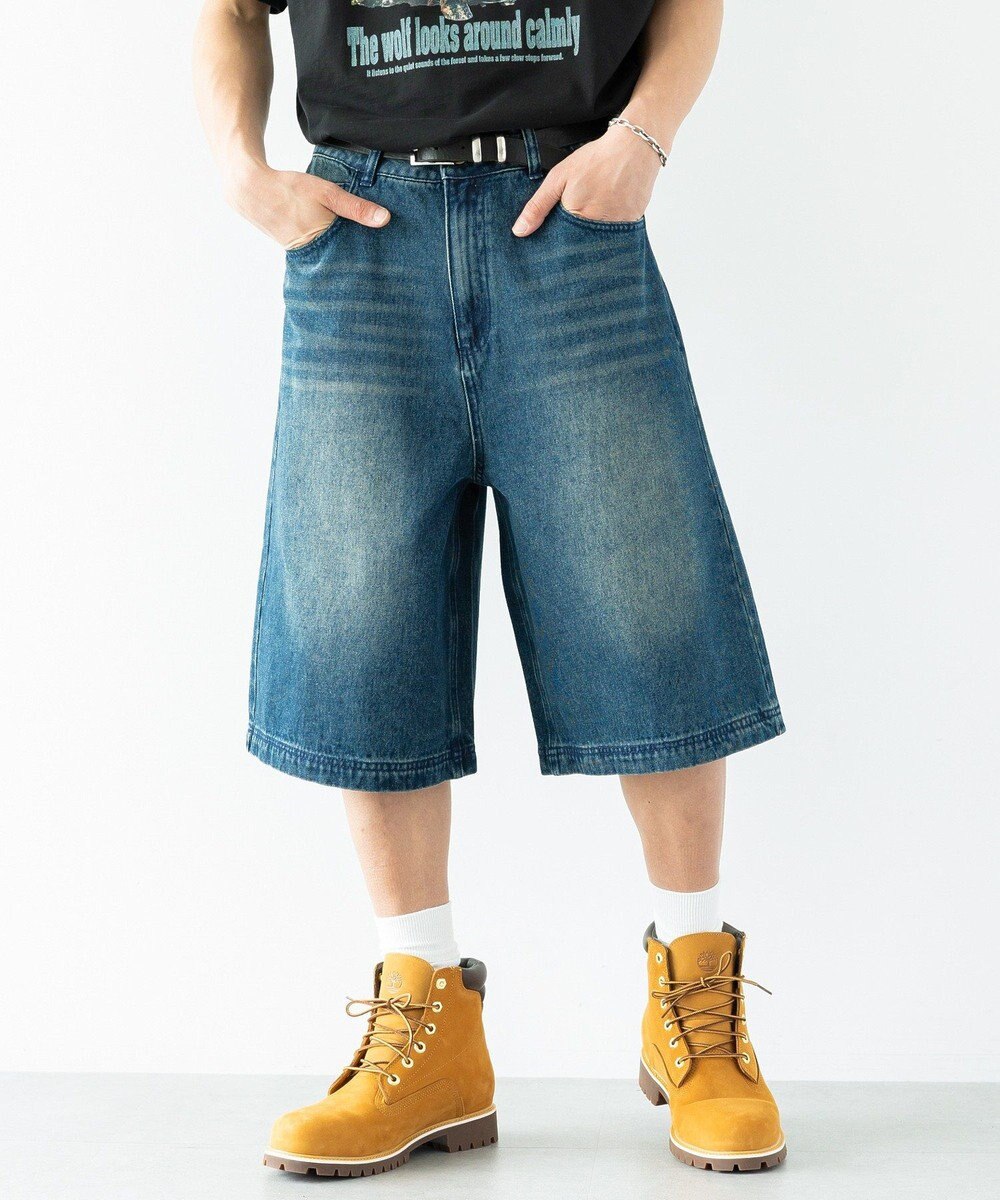 CRAFT STANDARD BOUTIQUE デニムバギーショーツ 