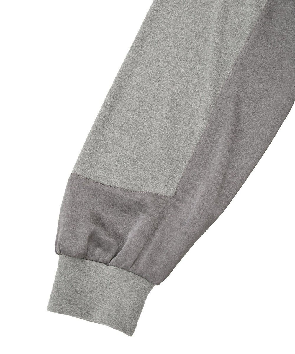 YECCA VECCA 素材MIXレイヤード起毛プルオーバー 