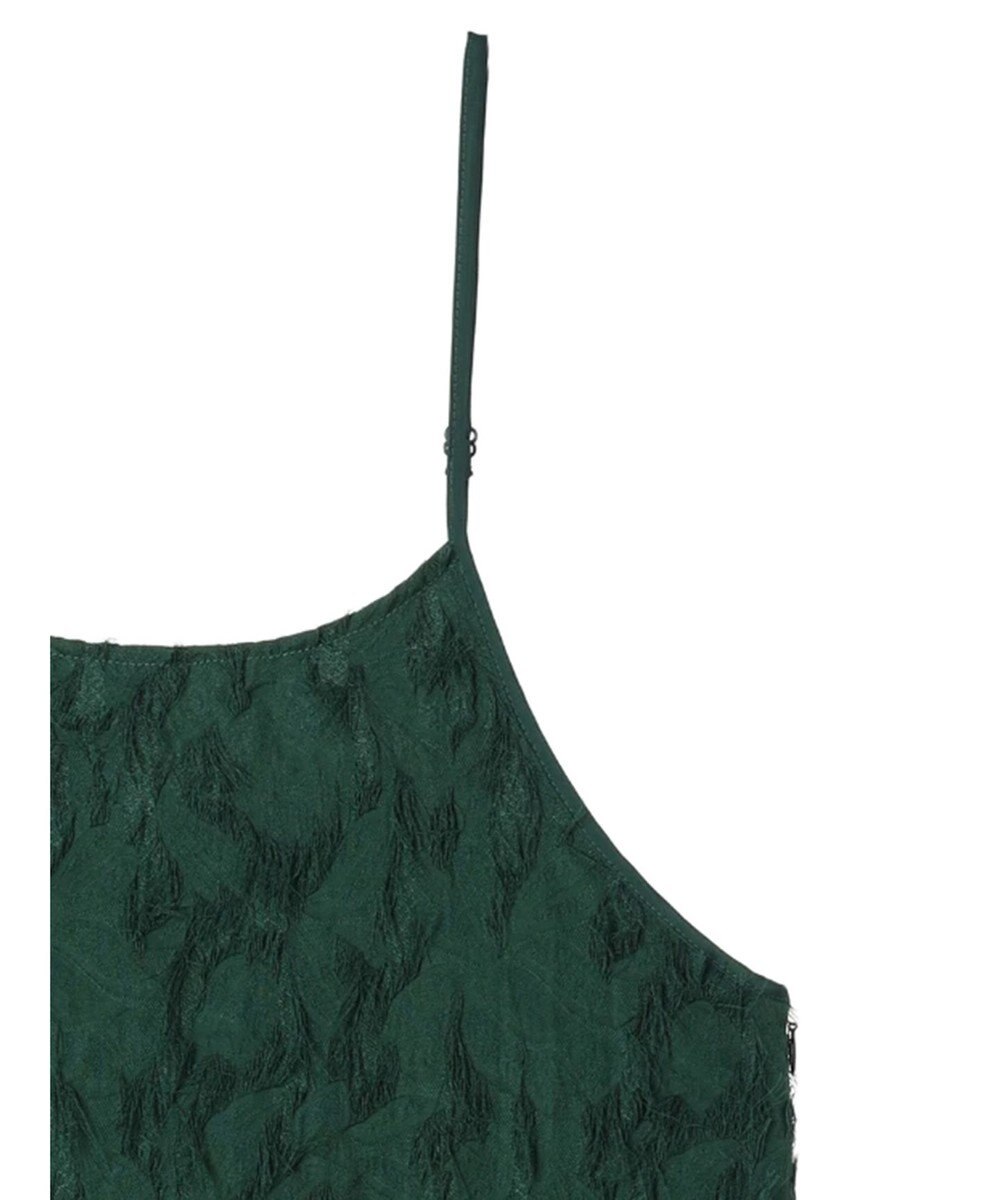 Green Parks armonia．フェザージャガードキャミワンピース 