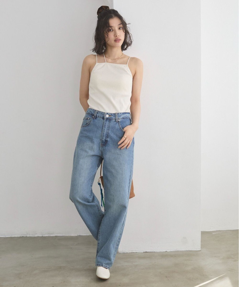 WEGO 【ANGIE VINTAGE/SMLサイズ展開】ストラップカップ付きベアキャミソール 