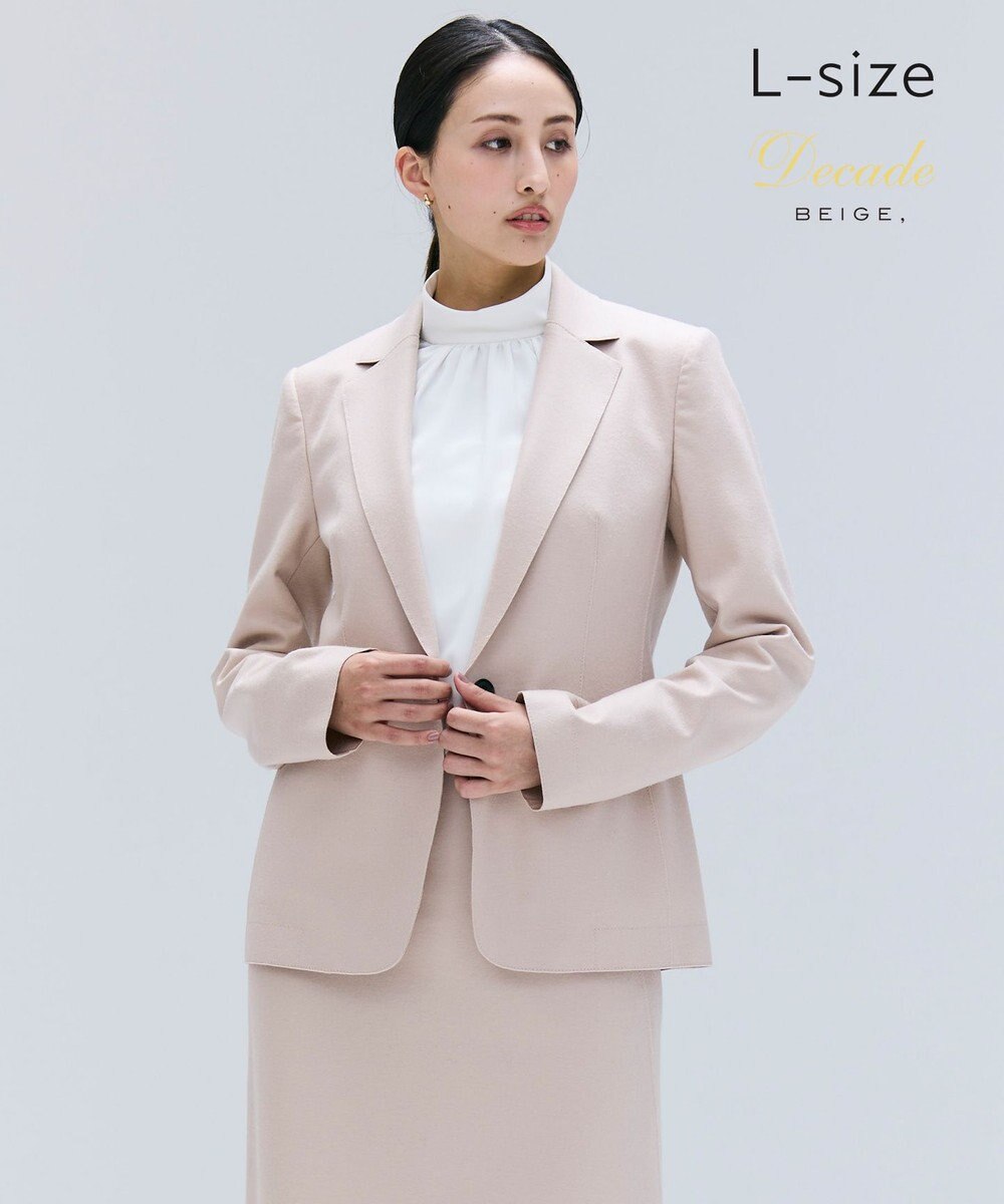 BEIGE， 【Lsize・セットアップ対応】CORBY / ウールテーラードジャケット 