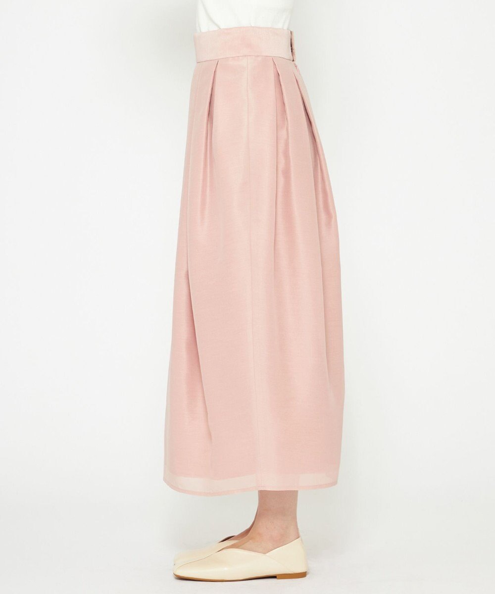 uncrave 【手洗い可】シャイニー シアー コクーンスカート（uncrave STANDARD） 