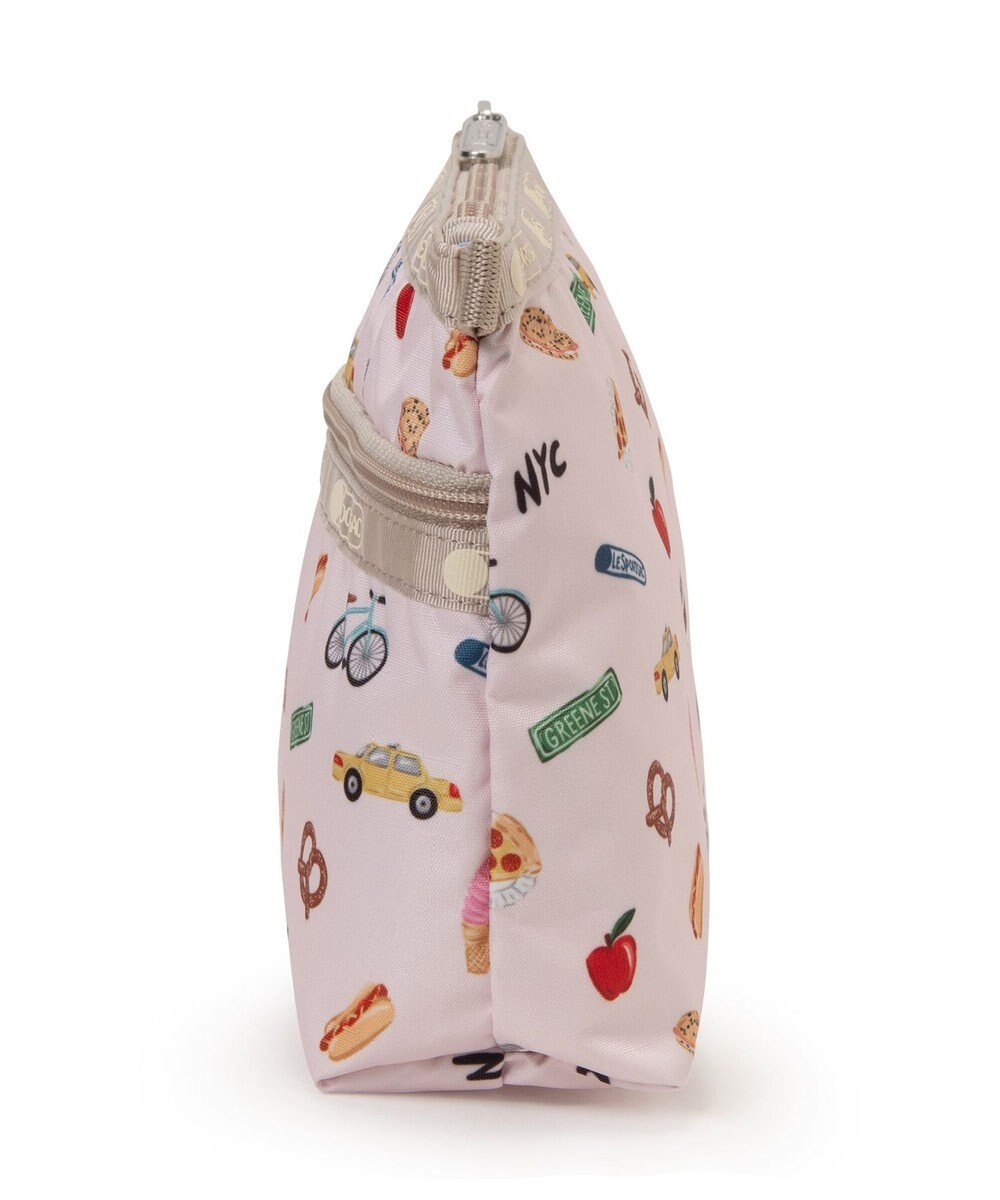 LeSportsac COSMETIC CLUTCH/NYCアイコンズピンク 