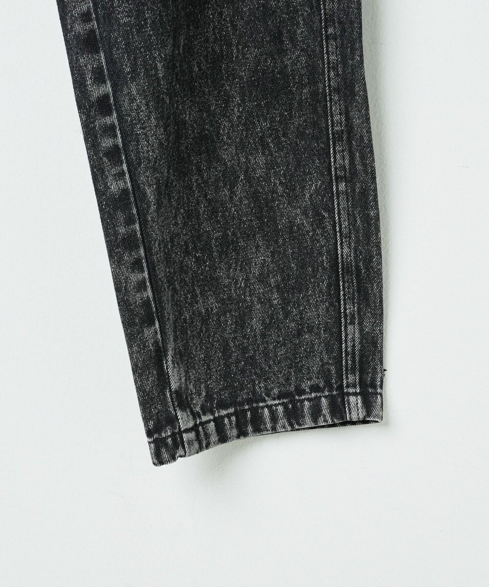 WEGO 【ウエストゴム】ウエストフリルデニムマムパンツ 