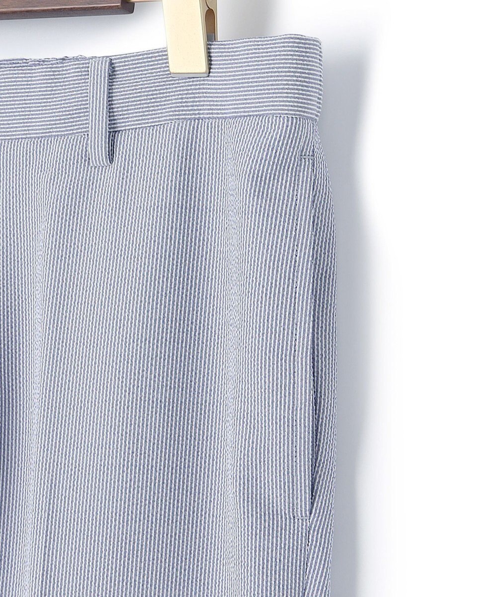 J.PRESS MEN 【WEB限定】サッカーシャドーストライプ イージーパンツ 