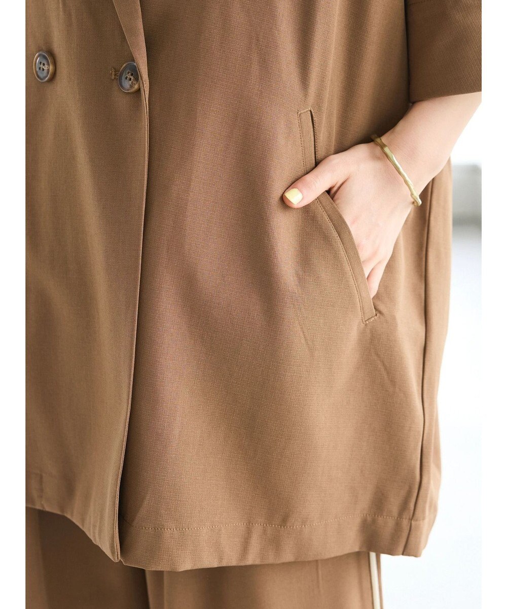 CRAFT STANDARD BOUTIQUE 半袖テーラードジャケット 