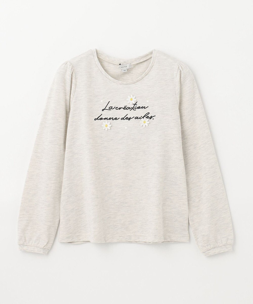 ANY KIDS ロゴ入り 長袖 Ｔシャツ 