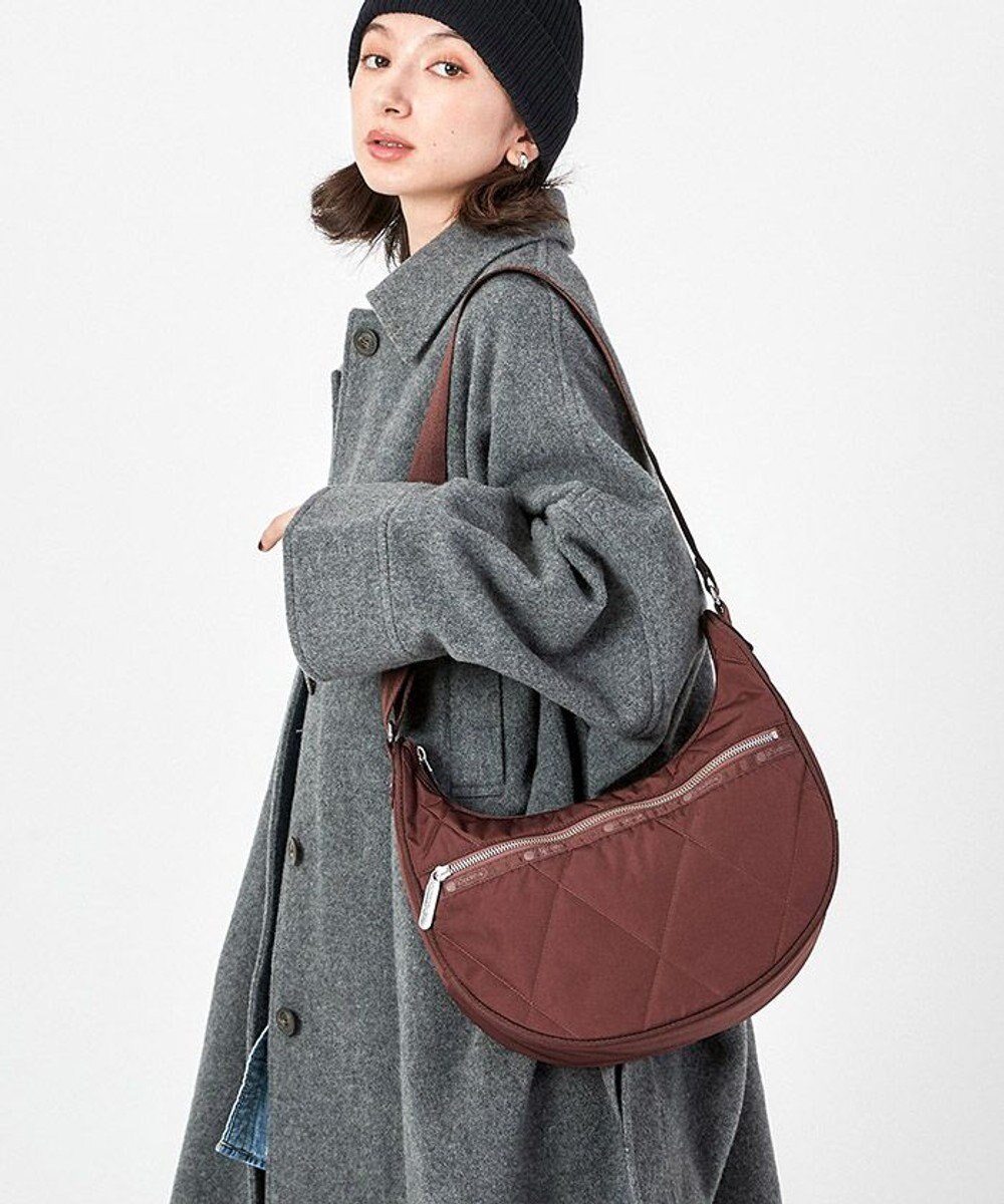 LeSportsac QUILT MD HOBO/チョコレートブラウンキルト チョコレートブラウンキルト