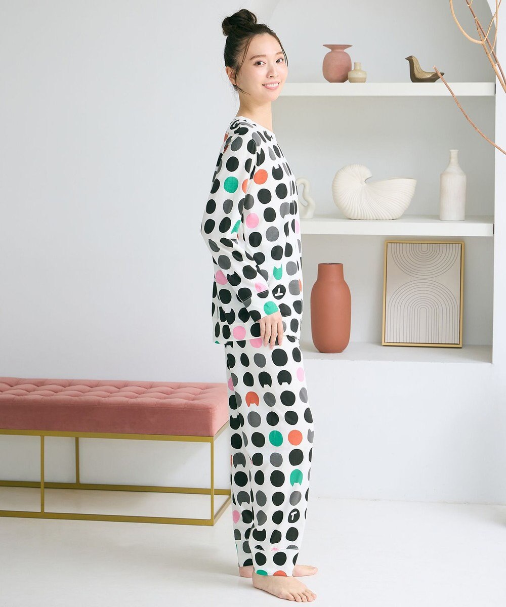 tsumori chisato SLEEP ツモリチサト パジャマ 綿100%(本体) 天竺素材 長袖 長ズボン レディース UDX598 /ワコール 