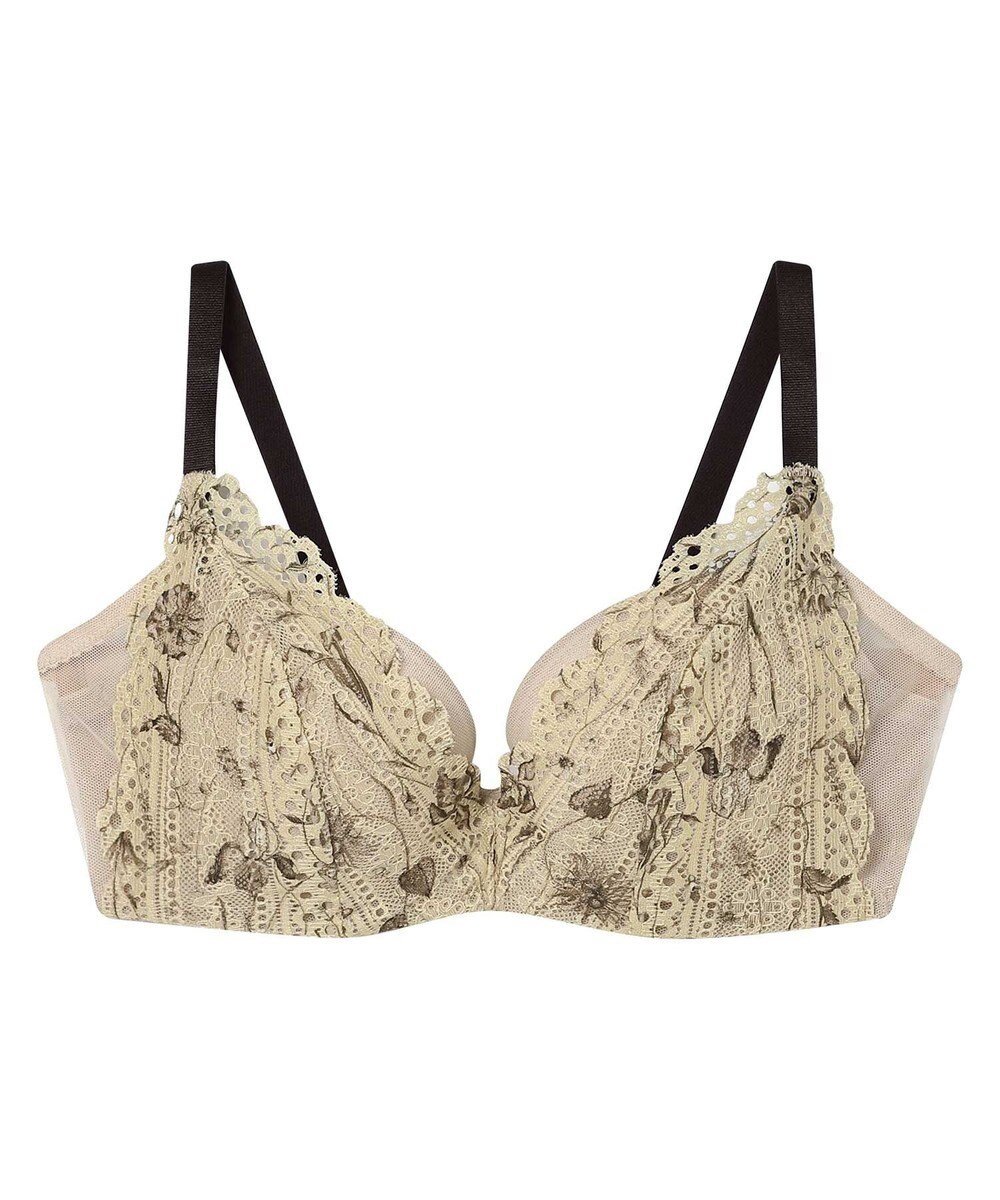 une nana cool さあわたし レース 脇高ブラジャー MADE WITH LIBERTY FABRIC 