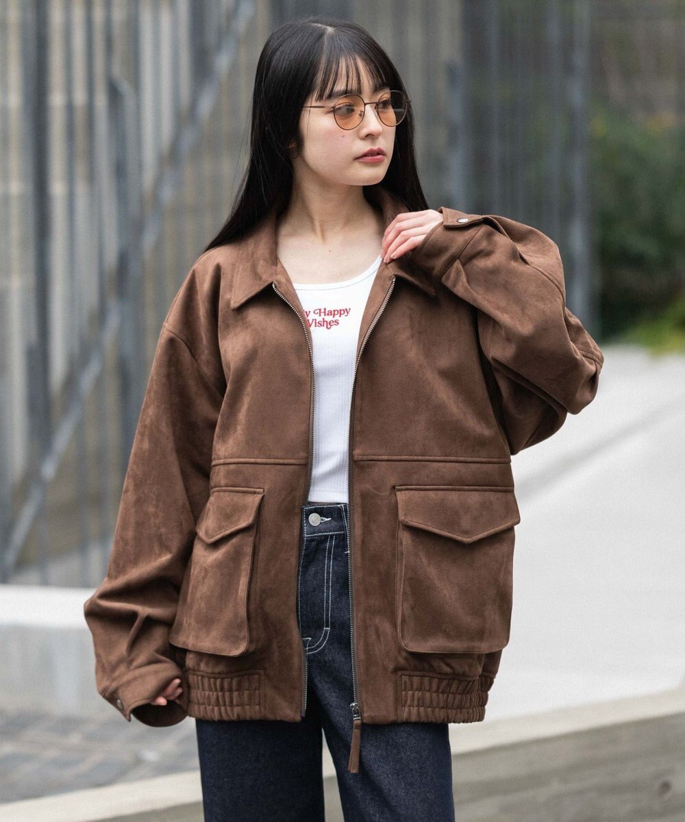 WEGO 【ユニセックス着用ITEM/MLサイズ展開】フライトジャケット 