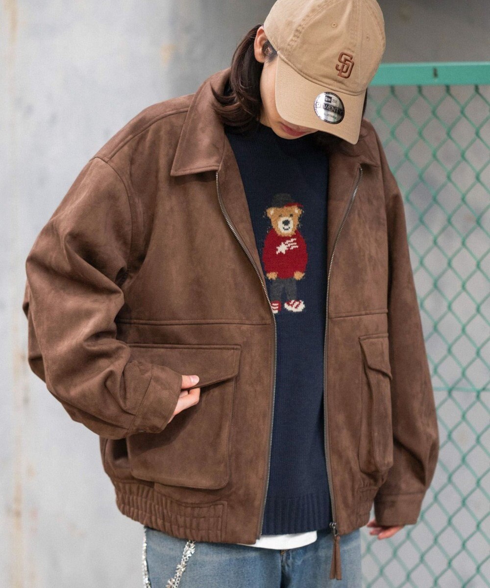 WEGO 【ユニセックス着用ITEM/MLサイズ展開】フライトジャケット 