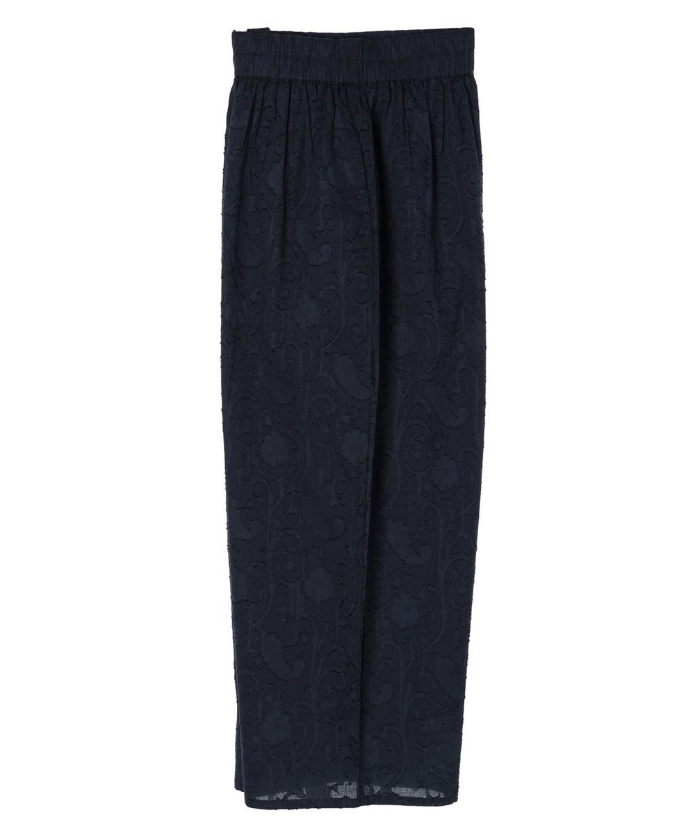 Green Parks インド綿　ジャガードイージーパンツ 